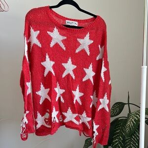wildfox star sweater